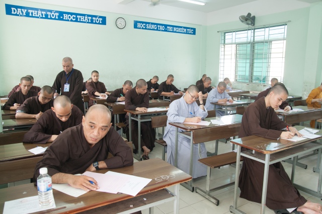 Học viện PGVN tại Tp.HCM tổ chức kỳ thi tuyển sinh cử nhân Phật học khóa X (2013 -2017)