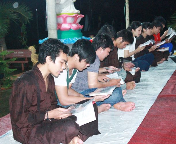 Long An: Nhật ký trước khóa tu “Sống và Khát Vọng”