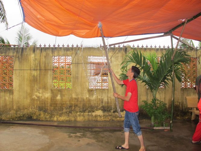 Bến Tre: Chùm ảnh cuộc thi tô tranh hình đức Phật tại khóa tu “Thắp sàng niềm tin”