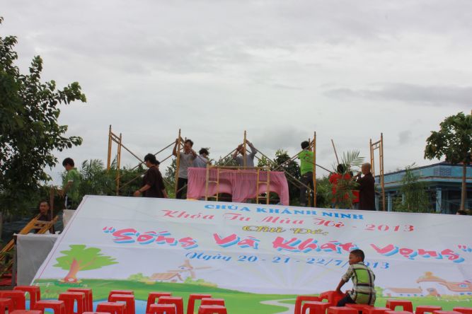 Long An: Nhật ký trước khóa tu “Sống và Khát Vọng”