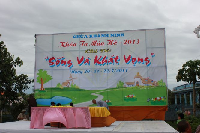 Long An: Nhật ký trước khóa tu “Sống và Khát Vọng”