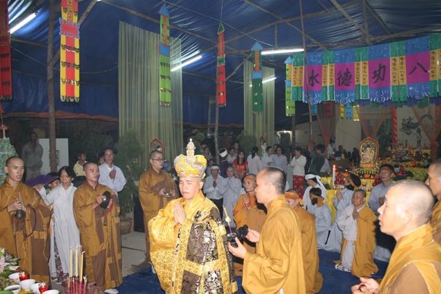 Đồng Tháp:  Tổ Chức Lễ Ngũ Thất Hòa Thượng THÍCH TỪ NHƠN