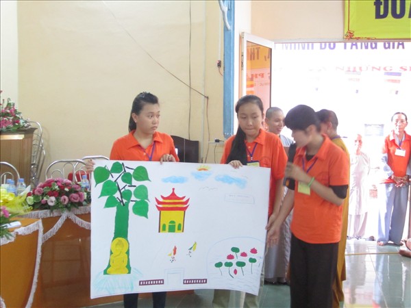 Chùm ảnh: Trại hè “Ươm Mầm Tuệ Giác” lần 3 tại chùa Hội An