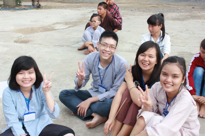 Long An: Cánh diều tuổi thơ tại khóa tu “Sống và Khát vọng”