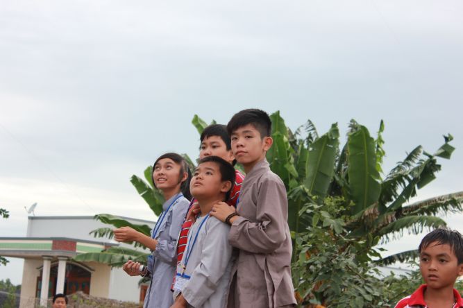 Long An: Cánh diều tuổi thơ tại khóa tu “Sống và Khát vọng”