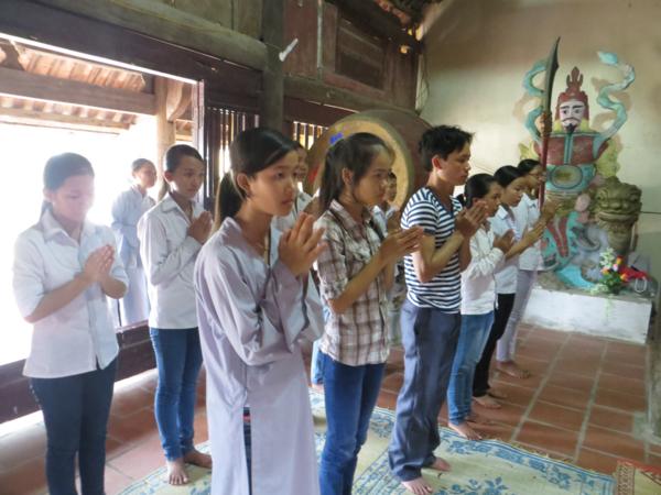 Nghệ An: Lễ Cầu Nguyện Tiếp Sức Mùa Thi Tại Chùa Chí Linh