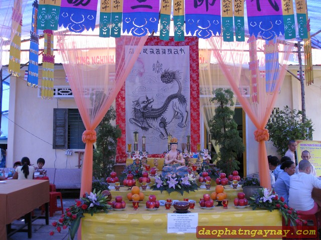 Đồng Tháp: Chùm ảnh lễ ngũ trai tuần cố ĐLHT. Thích Từ Nhơn