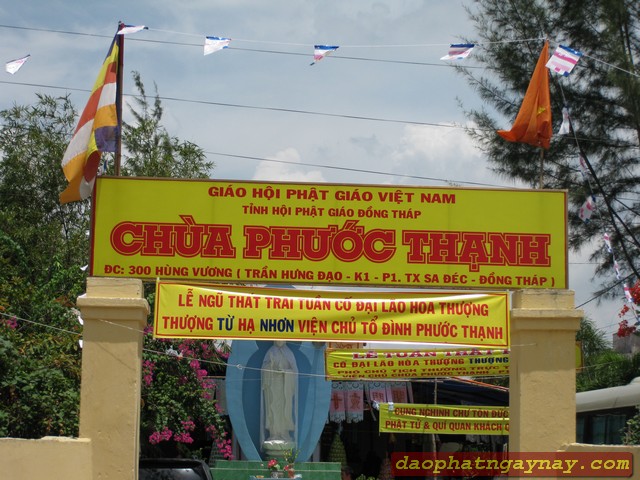 Đồng Tháp: Chùm ảnh lễ ngũ trai tuần cố ĐLHT. Thích Từ Nhơn