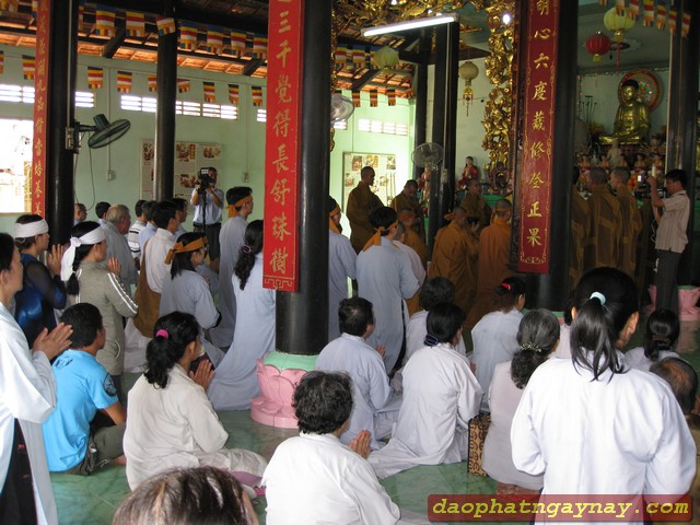 Đồng Tháp: Chùm ảnh lễ ngũ trai tuần cố ĐLHT. Thích Từ Nhơn