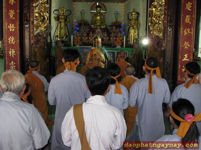 Đồng Tháp: Chùm ảnh lễ ngũ trai tuần cố ĐLHT. Thích Từ Nhơn