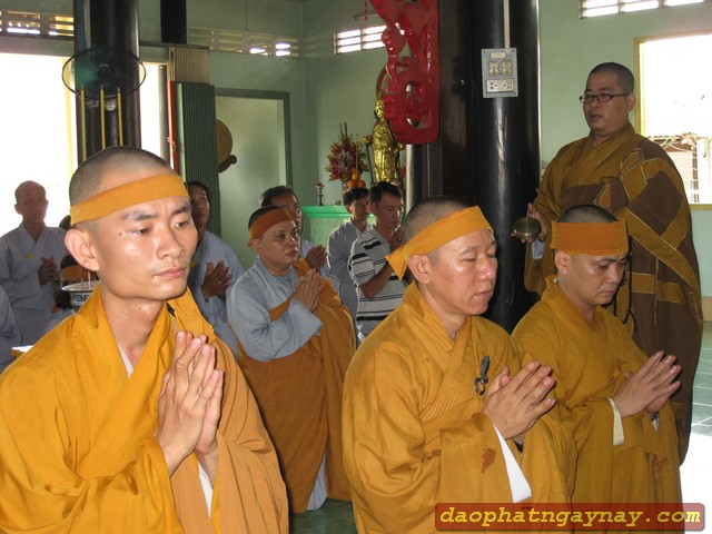 Đồng Tháp: Chùm ảnh lễ ngũ trai tuần cố ĐLHT. Thích Từ Nhơn