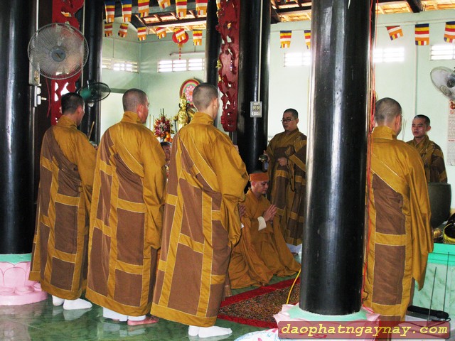 Đồng Tháp: Chùm ảnh lễ ngũ trai tuần cố ĐLHT. Thích Từ Nhơn