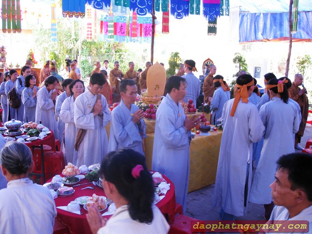 Đồng Tháp: Chùm ảnh lễ ngũ trai tuần cố ĐLHT. Thích Từ Nhơn