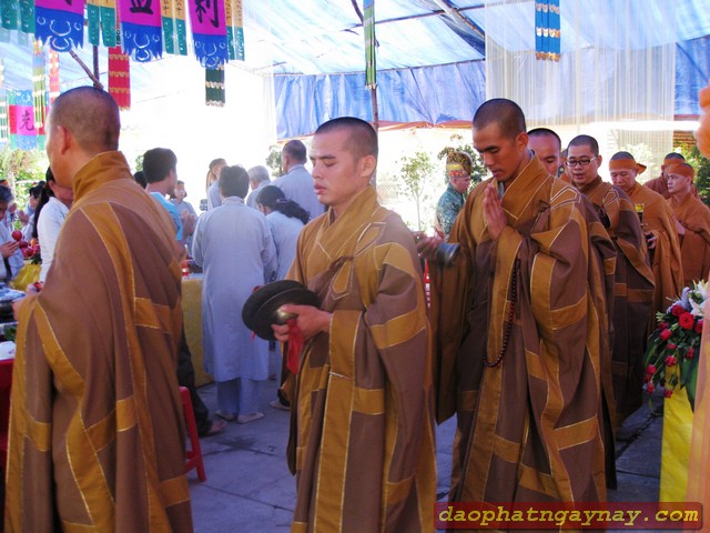 Đồng Tháp: Chùm ảnh lễ ngũ trai tuần cố ĐLHT. Thích Từ Nhơn