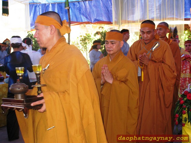 Đồng Tháp: Chùm ảnh lễ ngũ trai tuần cố ĐLHT. Thích Từ Nhơn
