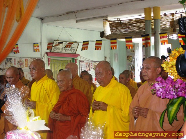 Đồng Tháp: Chùm ảnh lễ ngũ trai tuần cố ĐLHT. Thích Từ Nhơn