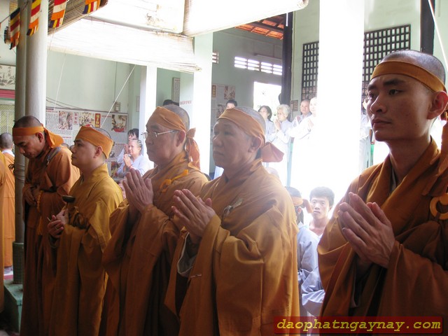 Đồng Tháp: Chùm ảnh lễ ngũ trai tuần cố ĐLHT. Thích Từ Nhơn