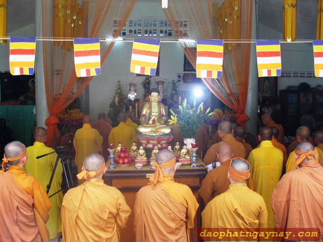 Đồng Tháp: Chùm ảnh lễ ngũ trai tuần cố ĐLHT. Thích Từ Nhơn