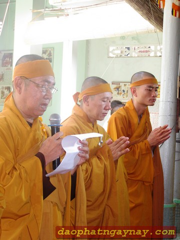 Đồng Tháp: Chùm ảnh lễ ngũ trai tuần cố ĐLHT. Thích Từ Nhơn
