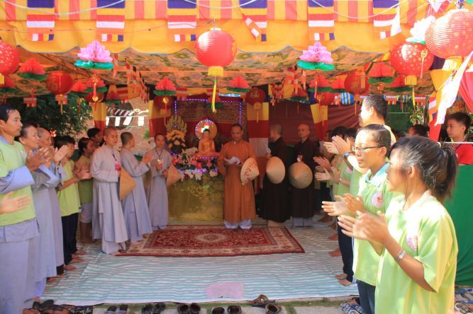 Đồng Tháp: Cuộc thi đời sống trại tại hội trại hiểu và thương