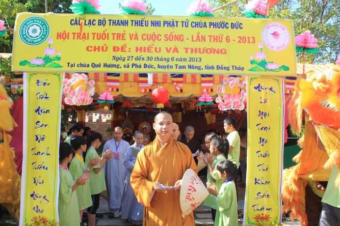 Đồng Tháp: Cuộc thi đời sống trại tại hội trại hiểu và thương