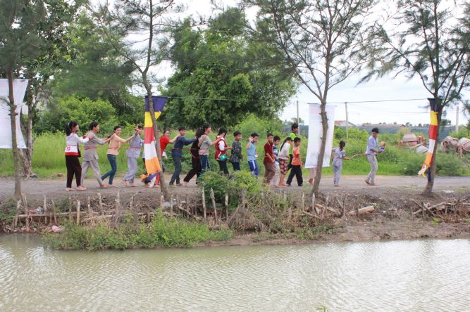 Long An: Hành trình tìm kiếm yêu thương tại khóa tu “Sống và Khát Vọng”