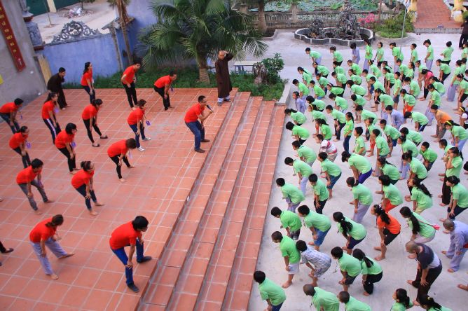 Hà Nội: Chùm ảnh đọng lại trong khóa tu mùa hè 2013 chùa Nam Du Thượng