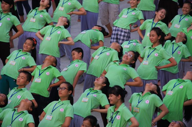 Hà Nội: Chùm ảnh đọng lại trong khóa tu mùa hè 2013 chùa Nam Du Thượng