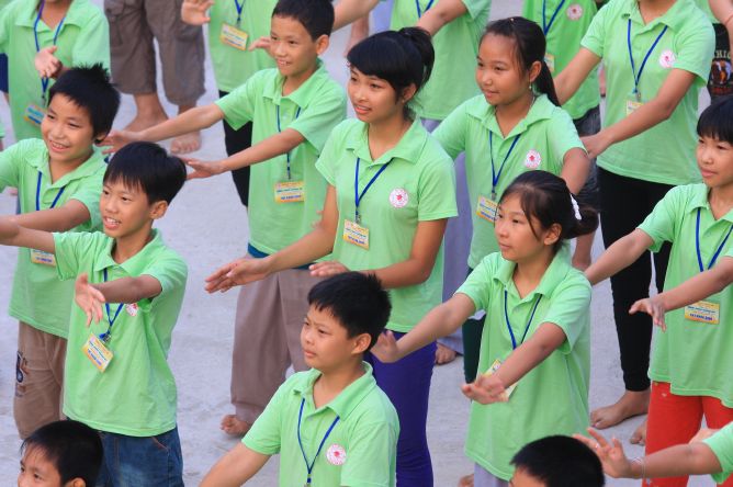 Hà Nội: Chùm ảnh đọng lại trong khóa tu mùa hè 2013 chùa Nam Du Thượng