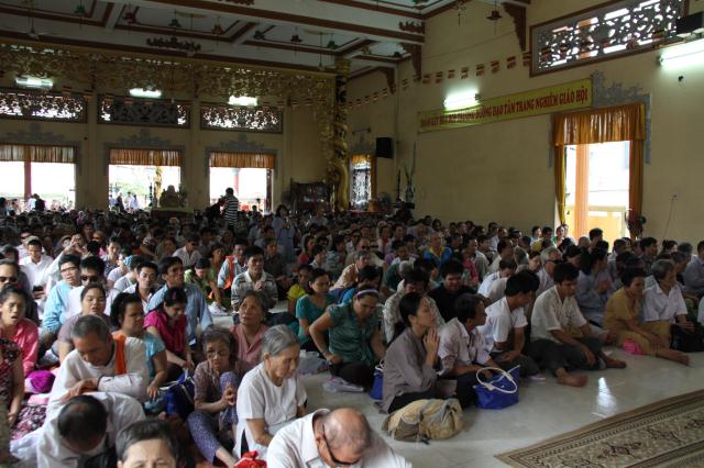 TP. HCM: Chùa Giác Sanh tổ chức khóa tu và phát quà cho 550 người khiếm thị