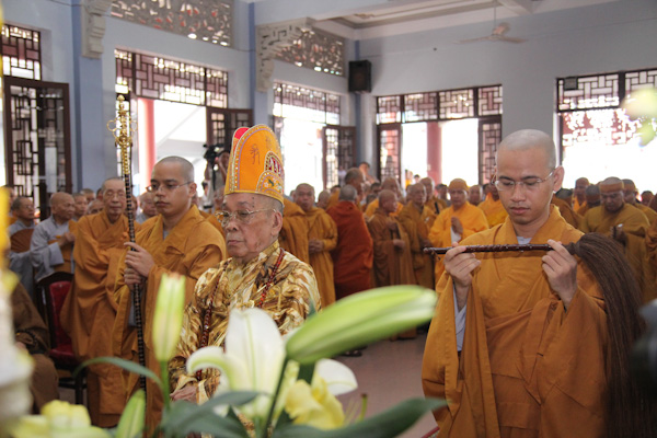 Chùm ảnh: Lễ di quan cố Đại lão HT. Thich Từ Nhơn