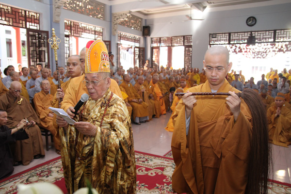 Chùm ảnh: Lễ di quan cố Đại lão HT. Thich Từ Nhơn