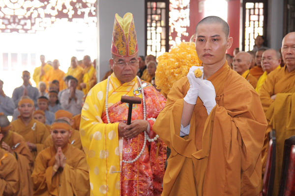 Chùm ảnh: Lễ di quan cố Đại lão HT. Thich Từ Nhơn
