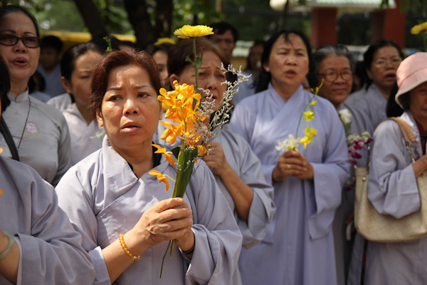 Chùm ảnh: Lễ di quan cố Đại lão HT. Thich Từ Nhơn