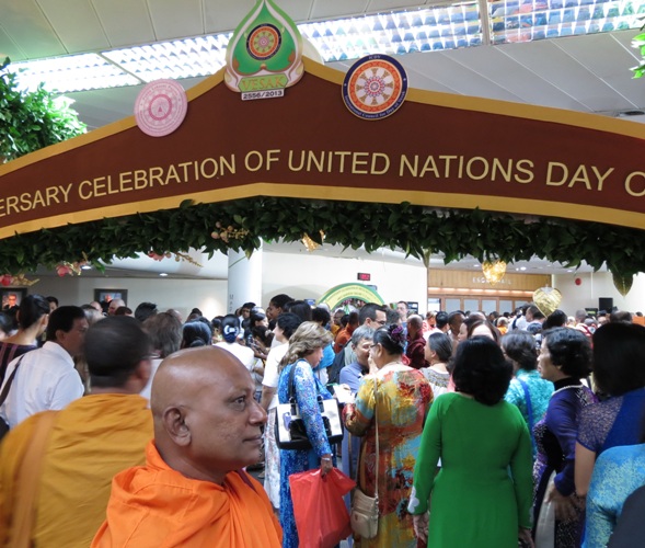 Sáng nay 21-5, chính thức khai mạc Đại lễ Vesak LHQ 2013