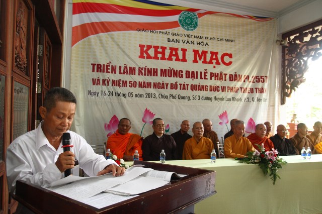 TP.HCM: Chính thức khai mạc các hoạt động triển lãm mỹ thuật đón mừng Phật đản PL 2557