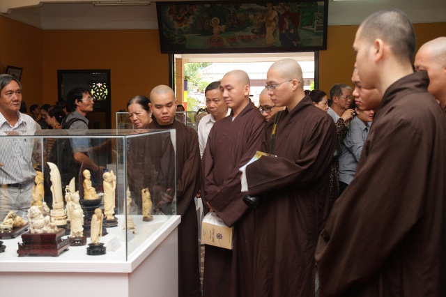 TP.HCM: Khai mạc triển lãm di sản văn hóa mỹ thuật Phật giáo