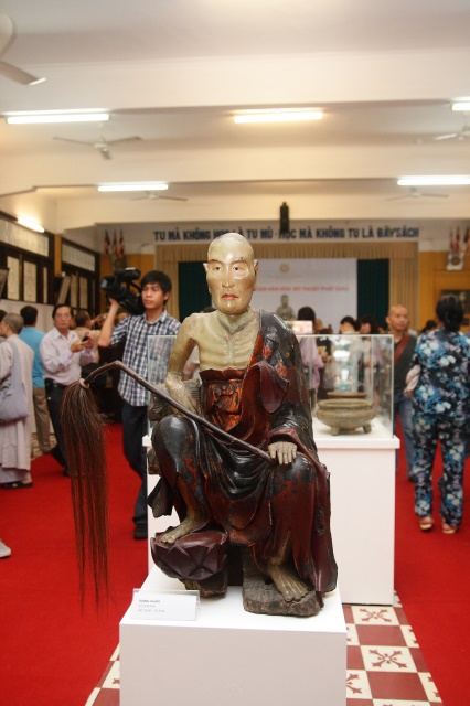 TP.HCM: Khai mạc triển lãm di sản văn hóa mỹ thuật Phật giáo