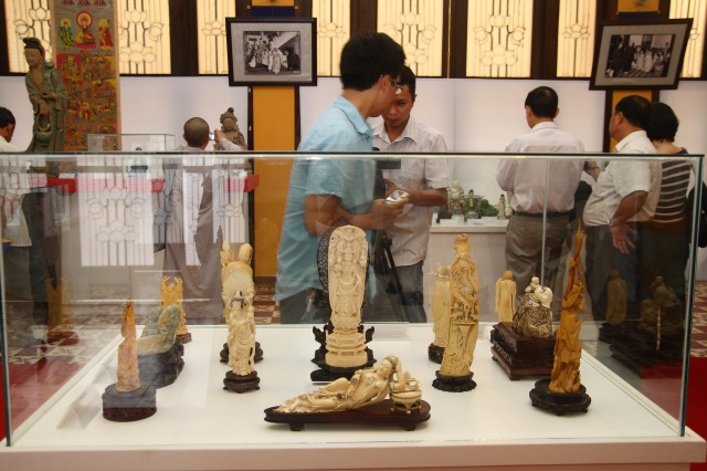 TP.HCM: Khai mạc triển lãm di sản văn hóa mỹ thuật Phật giáo