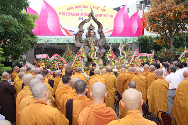 TP.HCM: Đại lễ tưởng niệm Bồ tát Thích Quảng Đức