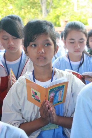 Đắc Lắc: Ngày sinh hoạt thứ hai của khóa tu Thiện Tài Đồng Tử