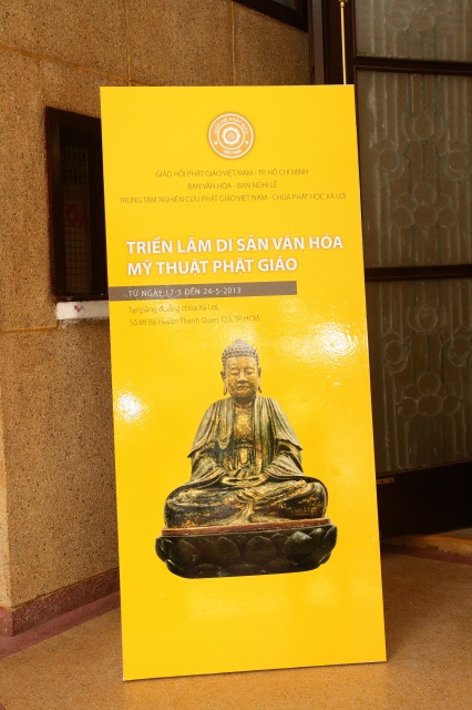 TP.HCM: Khai mạc triển lãm di sản văn hóa mỹ thuật Phật giáo