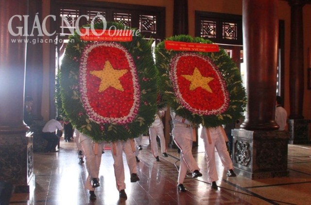 TP.HCM: Trọng thể Lễ tưởng niệm anh linh liệt sĩ tại Đền Bến Dược