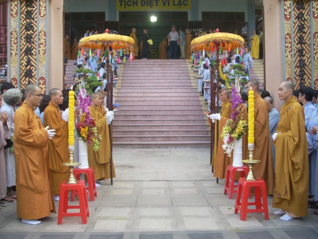 Lễ tưởng niệm di quan Trà tỳ Đại lão HT.Thích Từ Nhơn