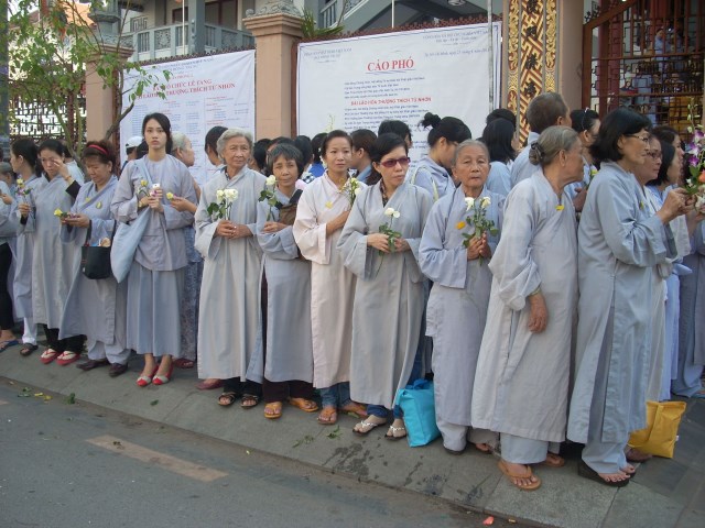 Lễ tưởng niệm di quan Trà tỳ Đại lão HT.Thích Từ Nhơn