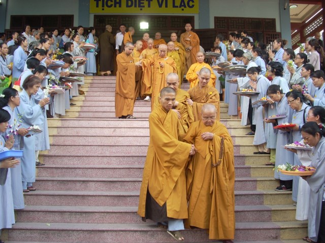 Lễ tưởng niệm di quan Trà tỳ Đại lão HT.Thích Từ Nhơn
