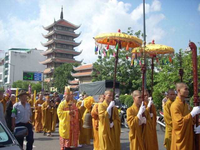 Lễ tưởng niệm di quan Trà tỳ Đại lão HT.Thích Từ Nhơn