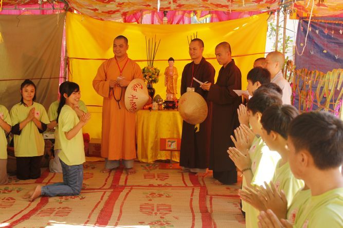 Đồng Tháp: Cuộc thi đời sống trại tại hội trại hiểu và thương