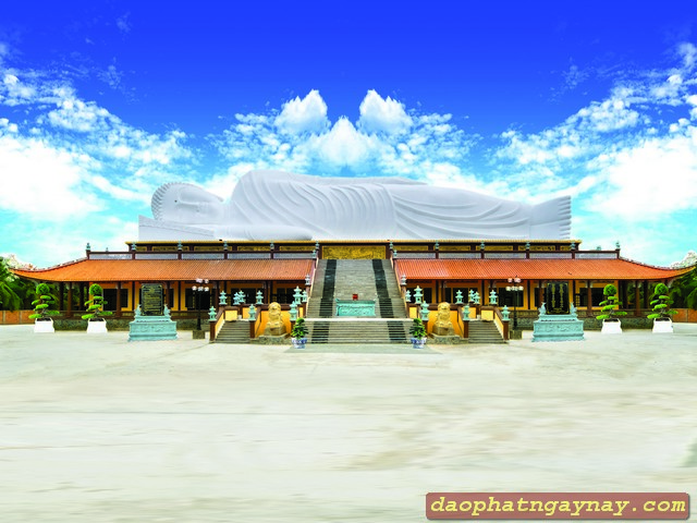 Bình Dương: Lễ đón nhận xác lập kỷ lục "Tượng Phật Nhập Niết Bàn Nằm Trên Mái Chùa Dài Nhất Châu Á"