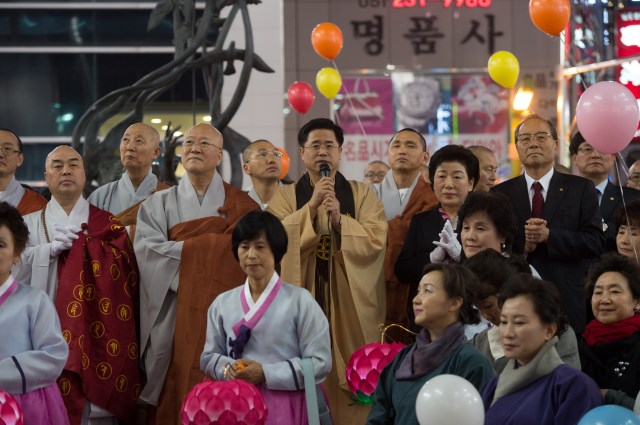 Hàn Quốc Phật giáo Thành phố Busan Lantern Festival kính mừng Phật đản